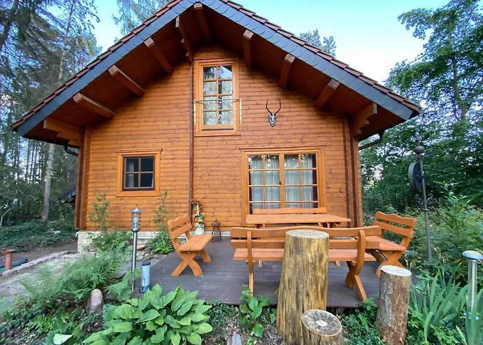 Waldhaus Eichhoernchen